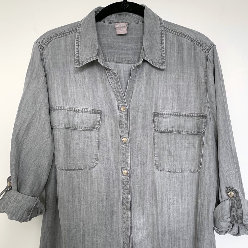 Moonstone Denim Tunic